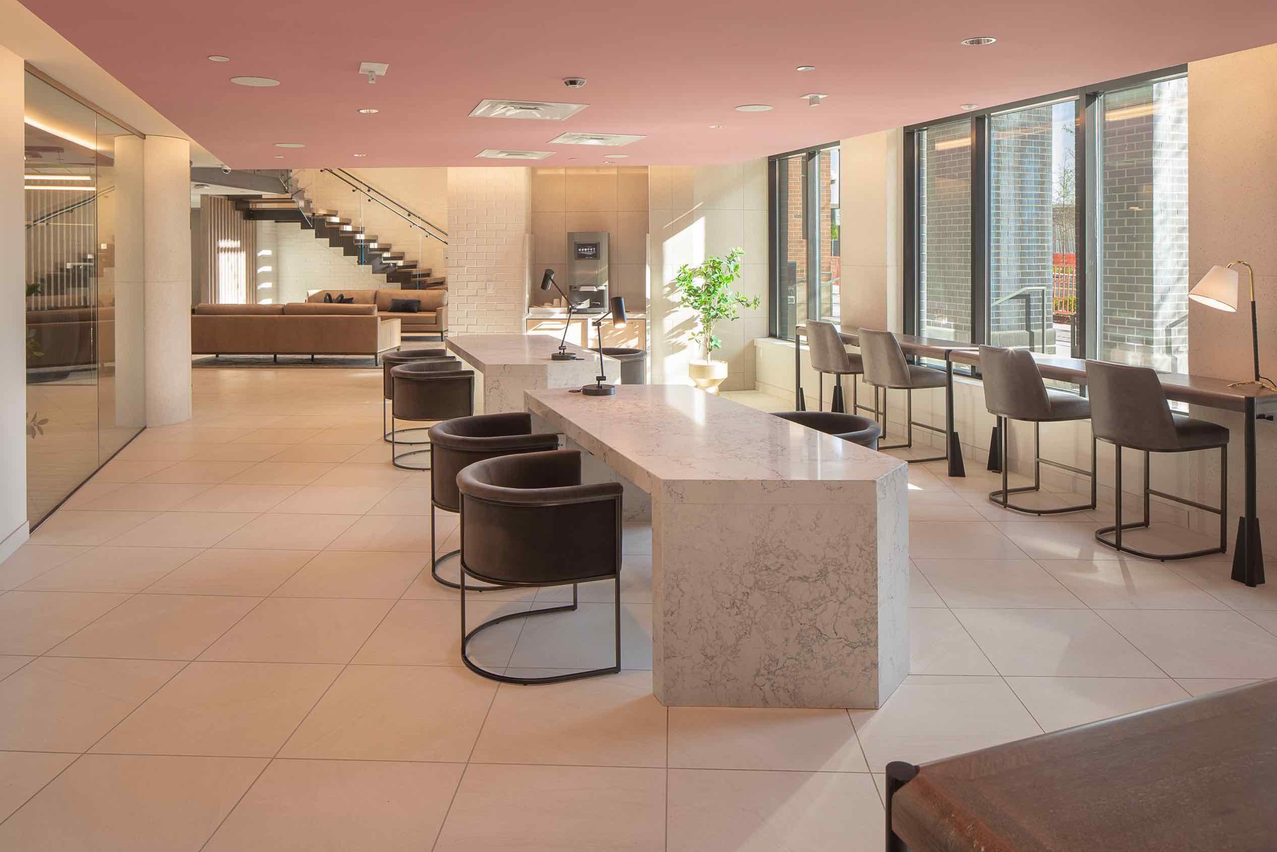 Individual working spaces